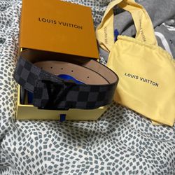 Louis Vuitton Black Damier Belt 