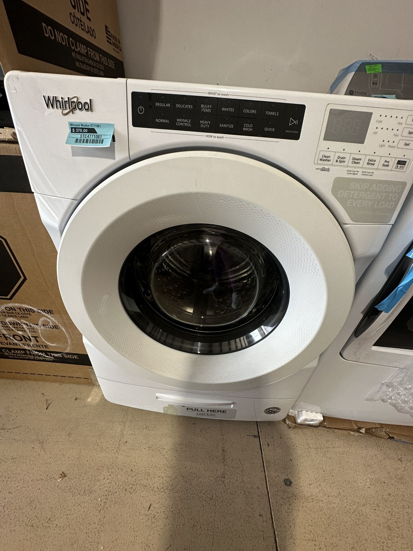 Whirlpool Washer Front Loader