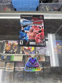 WWF Smack Down Vs Raw 2007 Ps2 $25 Gamehogs 11am-7pm