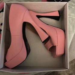 pink heels 