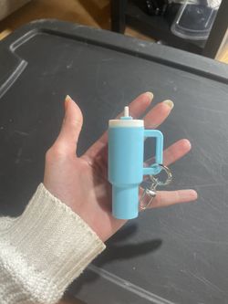 Tumbler Chapstick Keychain 