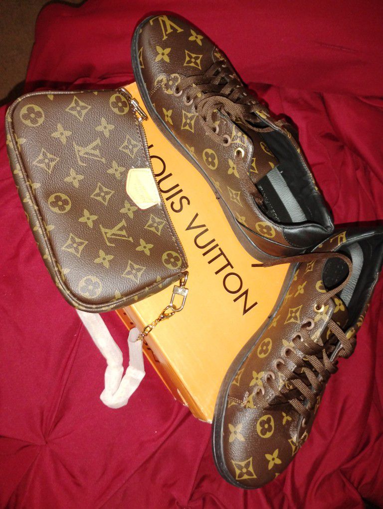 LV Set Shoes Handbag 