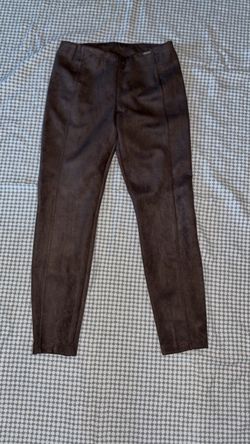Women’s Faux Suede Elastic Waist Leggings / Pants Brand: Tahari