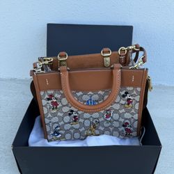 Disney X Coach Rogue 25 Bag