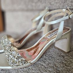 Badgley Mischka Size 7 Heels Wedding/prom/bridesmaid 