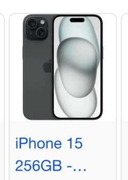 iPhone 15  (new out the box ) 256 GB