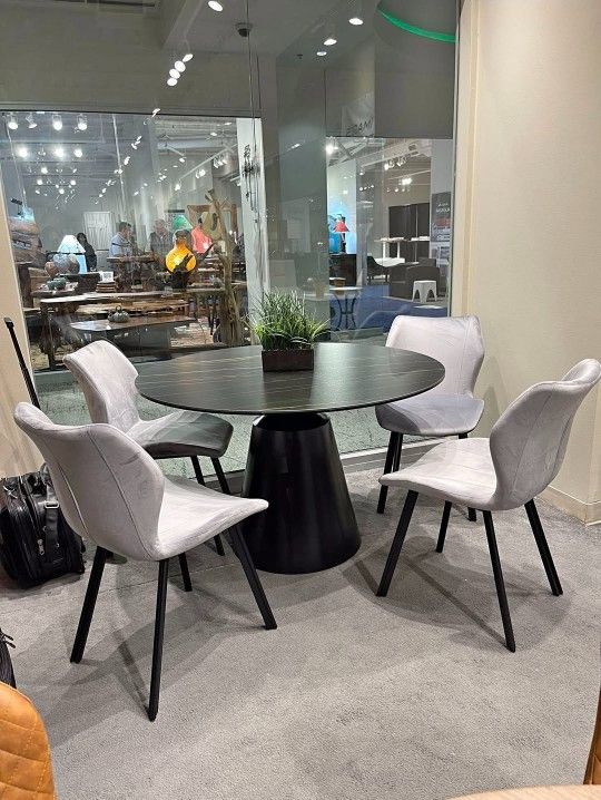 ROUND TABLE BRAND NEW DINING SET SAME DAY DELIVERY