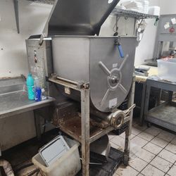 Heavy Duty Commercial Restaurant Butcher Meat Grinder Meat Mixer Holymatic Meat Department Grocery