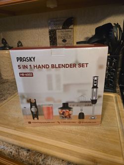 Brand New 5 In 1 Hand Blender Set."CHECK OUT MY PAGE FOR MORE DEALS "