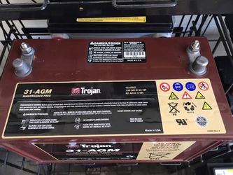 12v Trojan Battery sealed AGM for Sale in Chula Vista, CA - OfferUp