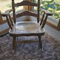 Wood Rocking Chair