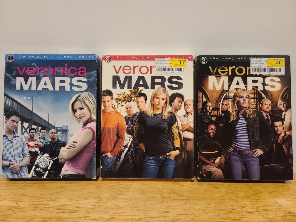 Veronica Mars Seasons 1-3 DVD Sets