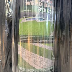 Weed barrier for under turf grass pavers rocks 6x300 ft $99