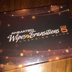 Digital Juice Animated Wipes And Transitions Collection 5 - For Video Editors - Brand New - Unopened