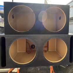 Dual 12 Inch Subwoofer Boxes