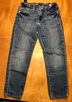 Levis Jeans Girls 7 RegularDenim Pants Skinny Spandex Youth Kids.
