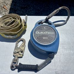 FALL TECH 15’ SELF RETRACTING DEVICE /w 6’ BEAM STRAP