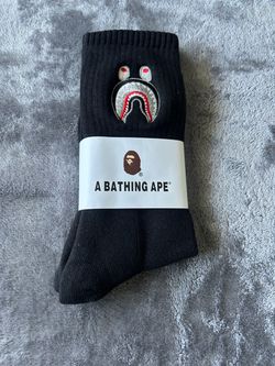 Bape socks black