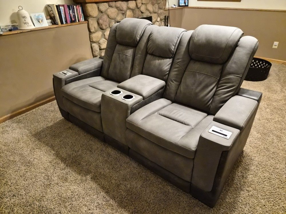 Power Reclining Loveseat From Ashley Furniture