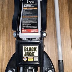 NEW Torin Black Jack Low Profile Hydraulic Floor Jack, 5,000 lb, Heavy Duty Jack