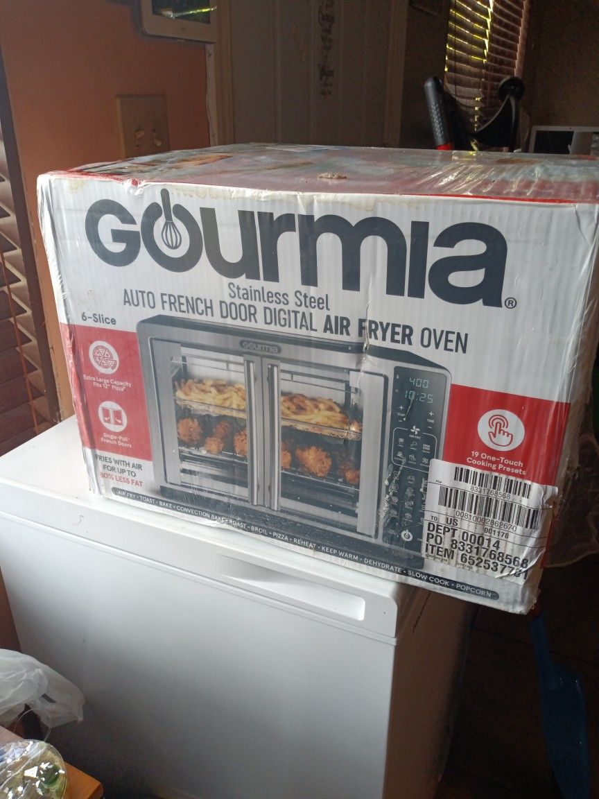 Gourmia Double Door Air Fryer Over