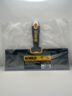 •  “DeWalt 12” Stainless Steel Taping Knife DXTT-2-137 New”
