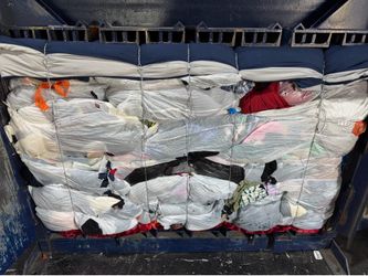 Unsorted Used Clothing Bale- 1100 LBS.