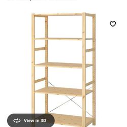 Shelving Unit With The Canvas Cover!