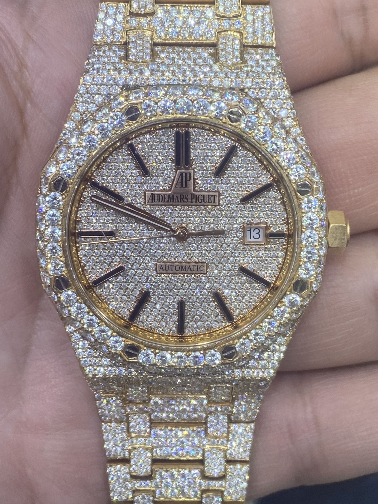 18k Factory VVS Rose Gold Audemars Rolex Buy Sale Trade Coins Silver Diamonds Chain 18k 24k 14k Jesus 
