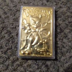 1999 23 Karat Gold Plated Pokemon
