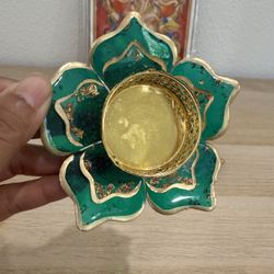 Handmade Resin Tealight Candle Holder