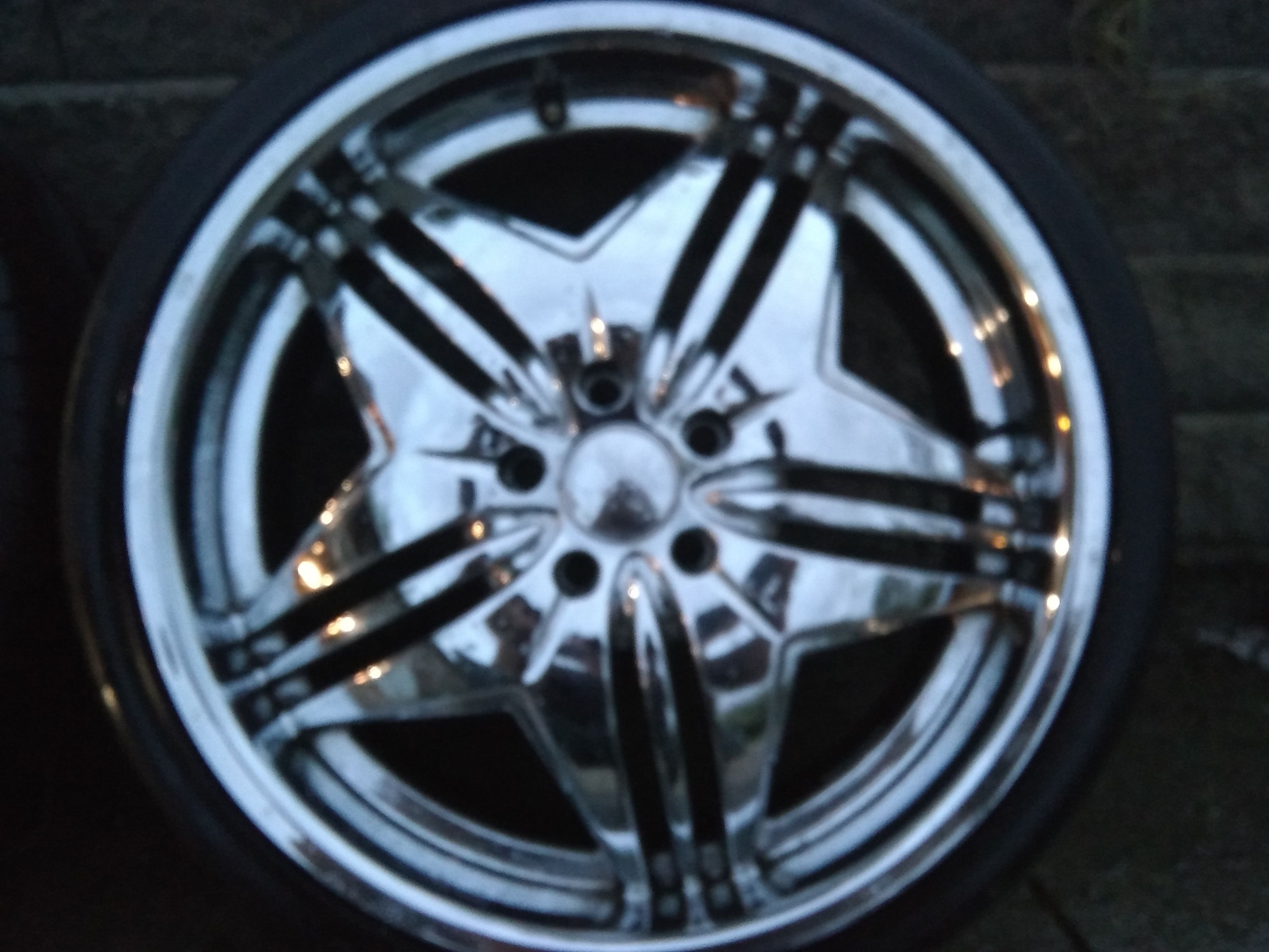 4) 20"x 8-1/2"Devino Verve 721 wheels $250 o.b.o