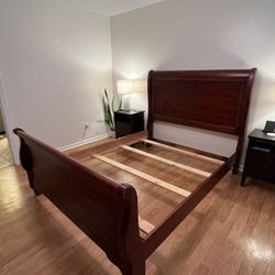 Queen Solid Wood Bed Frame