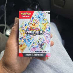 Prismatic Evolutions Booster Bundle Six Packs