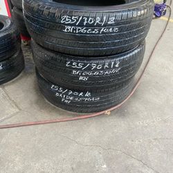 Tires 255 70 18