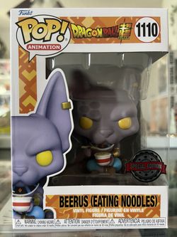 Beerus (Eating Noodles) Pop Funko