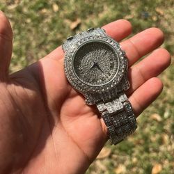 IWC Watch Blinged Out