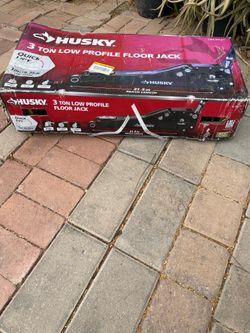 Shop Husky 3-Ton Low Profile Floor Jack with Quick Lift