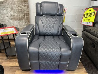 Power Recliner Heat & Massage 