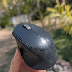 Logitech M330 Silent Wireless Optical Mouse with USB Receiver