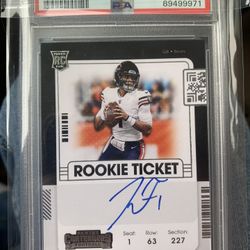 2021 Contenders Justin Fields Variation Auto
