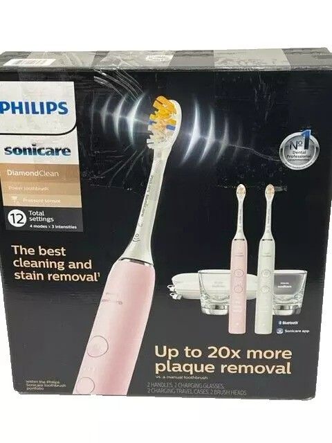 Philips Sonicare DiamondClean Power Toothbrush 2-pack HX9913