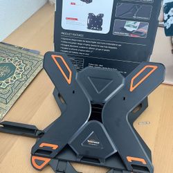 Laptop Stand Adjustable, Foldable With Phone Holder