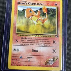 Blaine’s Charmander Lp+