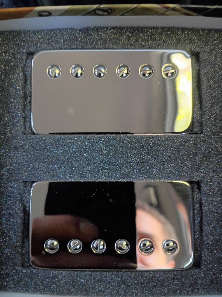 Stormy Monday Humbucker Set W/ Nickel Covers