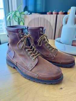 Timberland Brown Leather Lace-Up Boots | Earthkeepers 9.5