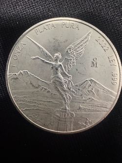 2022 Mexican Libertad 1 oz Silver Coin