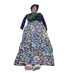Vintage 1951 Cloth Doll From Alaska Handmade