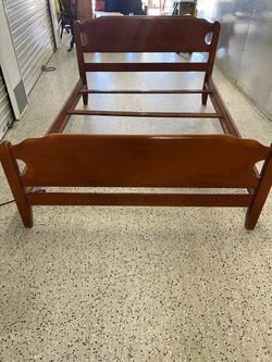 Solid maple wood Bed Frame