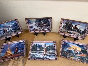 Limited edition porcelain plates